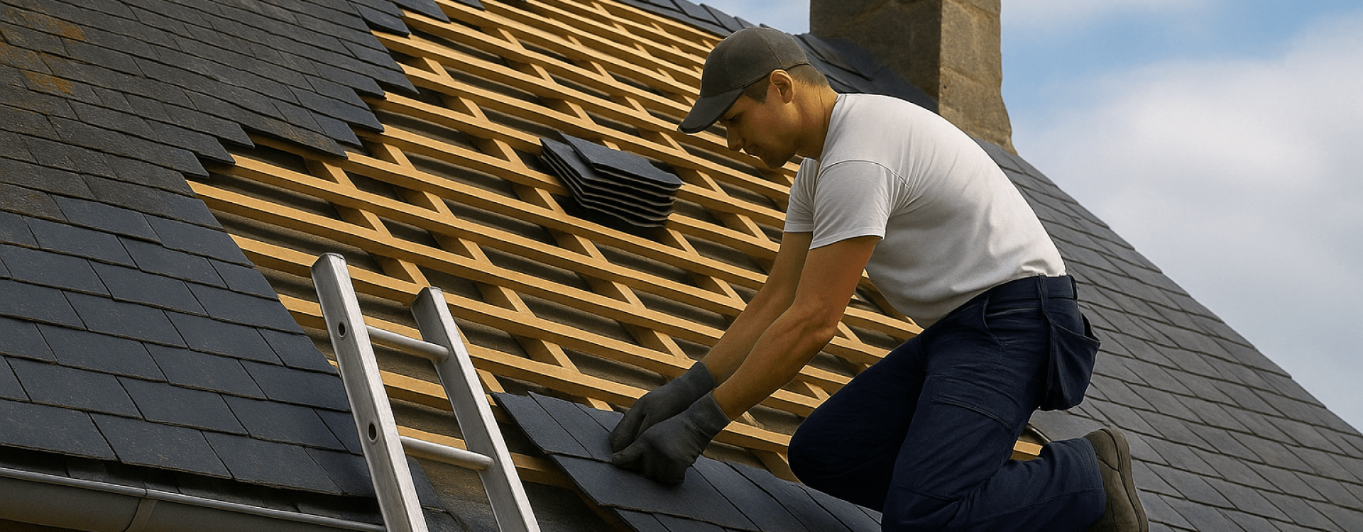 Nettoyage et rénovation de toitures et façades par Pronet Toit Couverture